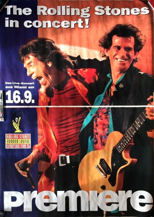 Rolling Stones - Voodoo Lounge - 120x170 cm - AFFICHE / POSTER