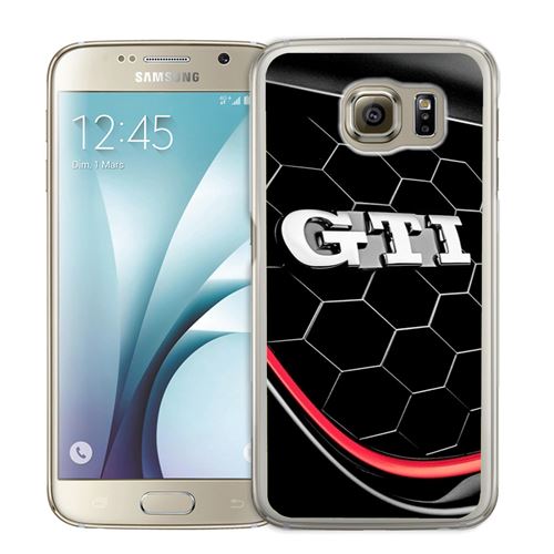 Coque pour Samsung Galaxy S7 vw golf gti logo