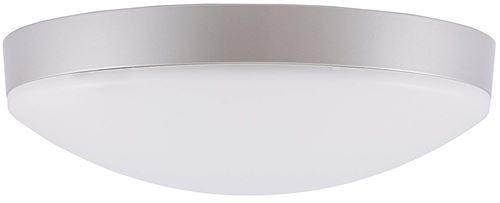 Inolight 281201-2700 Plafonnier, Aluminium, 20 W, Argent/Blanc, 27.8 x 27.8 x 8.2 cm [Classe énergétique A++]