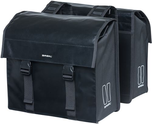 Basil double sacoche Urban Load48-53 litres noir - 17738