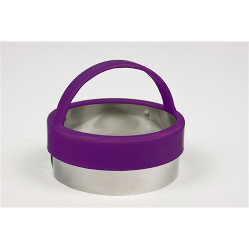 3 moules à cookie en inox - Prune