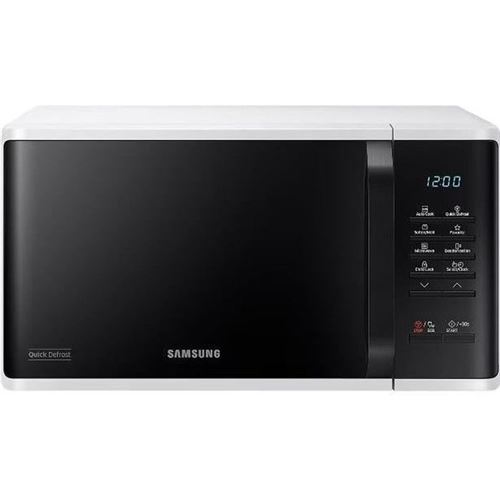 Micro-Ondes Samsung Solo - Blanc - 23 L - 800 W - Cavité Céramique Émail