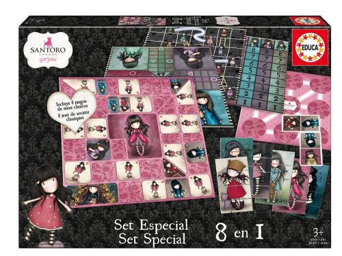 Gorjuss jeux réunis 8 en 1 +4ans
