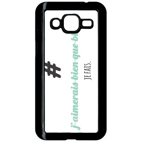 Coque Samsung Galaxy J2 Bla Bla Je Fais