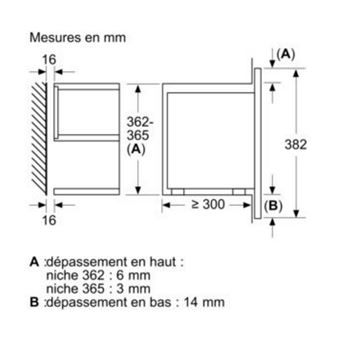 Siemens iQ700 BF634RGS1 - Four micro-ondes monofonction - intégrable - 21 litres - 900 Watt - inox