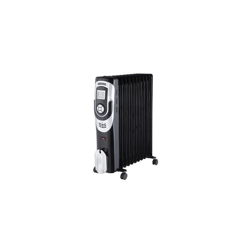 Radiateur bain d'huile Drexon 814250 2500 W Noir et Argent