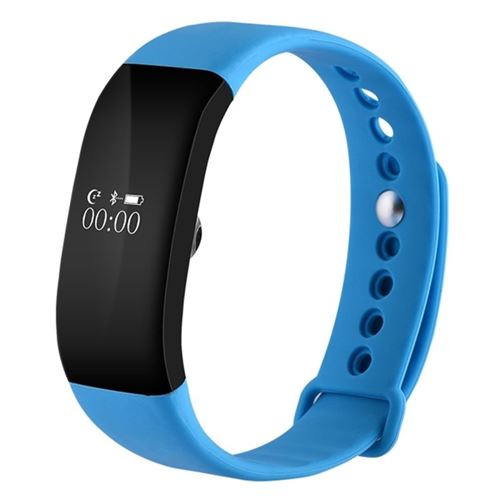 Bracelet Connecté Android Iphone Montre Sport OLED Compteur Calories Alarme Bleu - YONIS