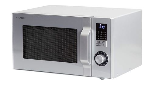 Sharp R 744s micro-ondes/48,3 cm/25 l/900 W/Affichage LED Fonction Grill/Argent