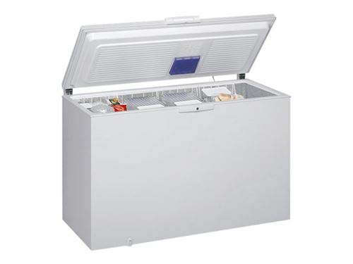 Whirlpool WHE3933 - Congélateur coffre - pose libre - largeur : 140.5 cm - profondeur : 69.8 cm - hauteur : 91.6 cm - classe A+