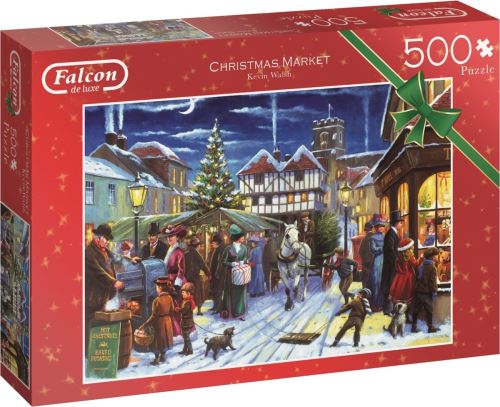 Jumbo puzzle Falcon Chrismas Market500 pièces