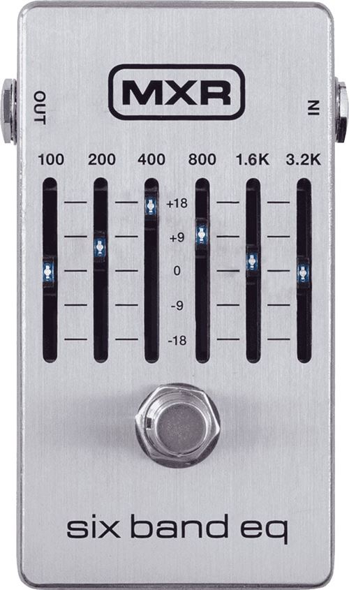 MXR M109S - Pédale égaliseur 6 bandes