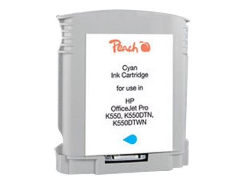 Peach - 25 ml - cyaan - compatibel - inktcartridge (alternatief voor: HP 88XL) - voor HP Officejet Pro K5400, K550, K8600, L7480, L7555, L7590, L7650, L7681, L7710, L7750