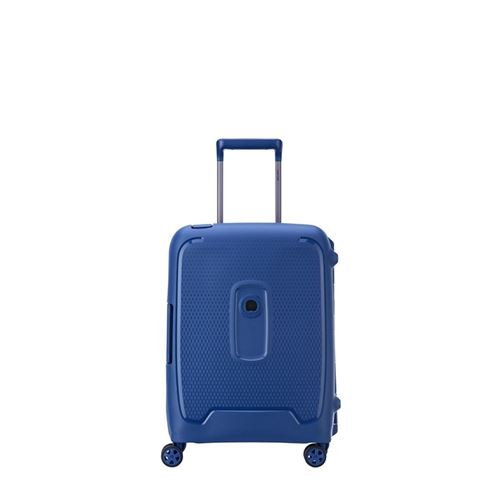 Valise cabine à 4 roues Delsey Moncey Slim 55 cm Bleu