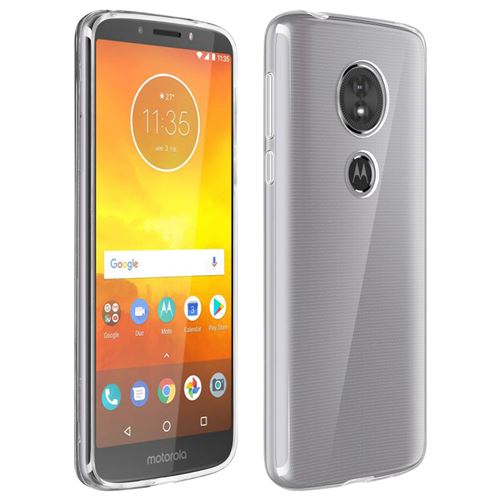 Coque Motorola Moto E5 Coque Protection Silicone Souple Ultra-fine - Transparent