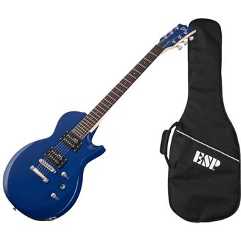 LTD EC10 bleue - Guitare électrique (+ housse) - 1