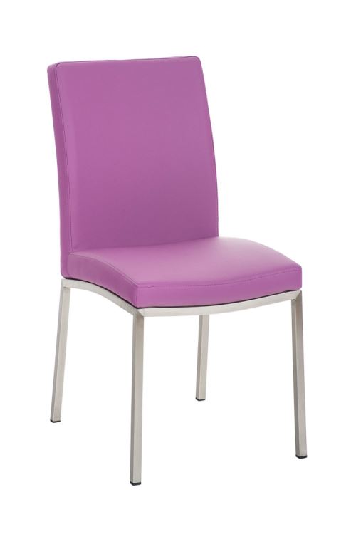 Chaise Grenoble Similicuir , Violet