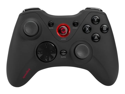 SPEEDLINK SL-6566-BK XEOX Pro Analog Gamepad - Spelpad - 8 knoppen - draadloos - 2.4 GHz