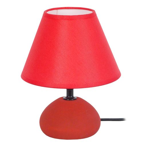 Rachel lampe de chevet acier 16x16x22 cm - noir tosel 62476
