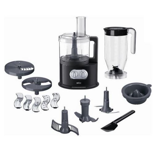 Braun IdentityCollection FP 5150 - keukenmachine - 1000 W - zwart