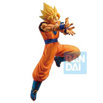 BANPRESTO - Figurine - DBZ - The Android Battle avec DBZ Fighters - Super Saiyan Son Goku