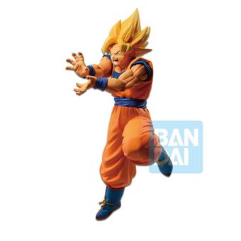 BANPRESTO - Figurine - DBZ - The Android Battle avec DBZ Fighters - Super Saiyan Son Goku