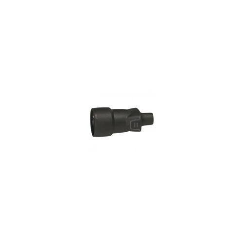 Prolongateur 2p+t 16a franco-belge caout chouc noir borne a vis serre cable a vi