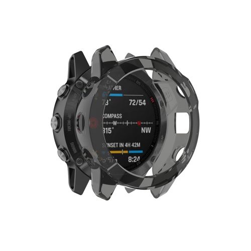 Bracelet de montre Compatible avec Garmin Fenix ​​6, PC - Noir