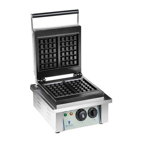 Gaufrier professionnel carré puissance 1 x 2 000 watts