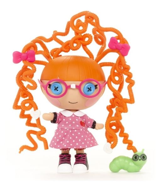 Lalaloopsy littles - silly hair - specs reads a lot - poupée 18 cm