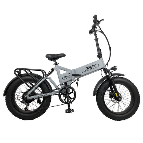  V&eacute;lo &eacute;lectrique PVY Z20 Plus Pliant 20 * 4.0 Gros pneus 1000W Moteur 16.5Ah Batterie 
