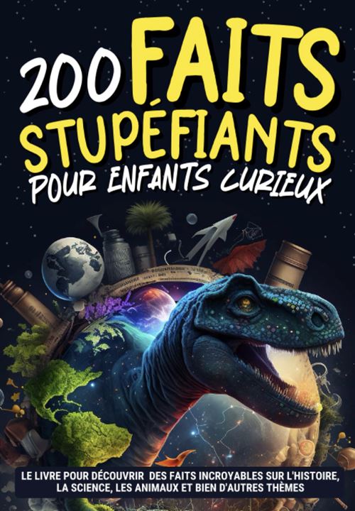 200 Faits Stupéfiants - Un Livre Éducatif Dès 8 Ans