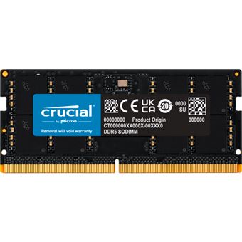 CRUCIAL SODIMM 8G (1x8G) DDR5-5600 - 1