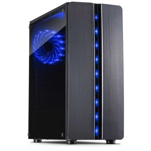 Inter-Tech 88881309 unit&eacute; Centrale Mini Tower Noir