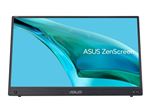 ASUS ZenScreen MB16AHG - Écran LED - 15.6" - portable - 1920 x 1080 Full HD (1080p) @ 144 Hz - IPS - 300 cd/m² - 3 ms - Mini HDMI, 2xUSB-C - noir