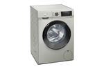 WG44G00XFR, iQ300, Lave-linge front, 9 kg, 1400 trs/min, Silver inox, Classe A