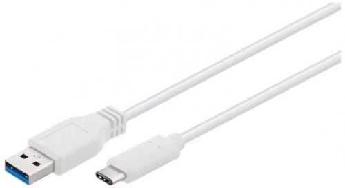 Non Communiqué Blanc Goobay Cable Usb 3.0 Type A - C M/M 20Cm (Blanc)