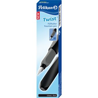 Lot De 4 Stylos Plume Jetables Pentel JM20 - Noir, Gris, Sépia & Bleu Marine