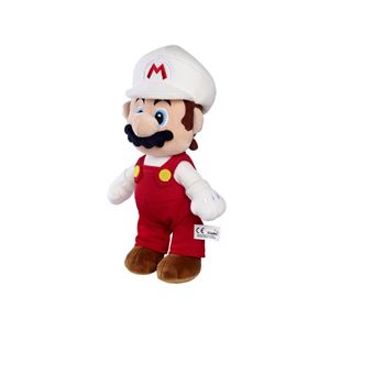 Super Mario - Peluche Fire Mario 30 cm