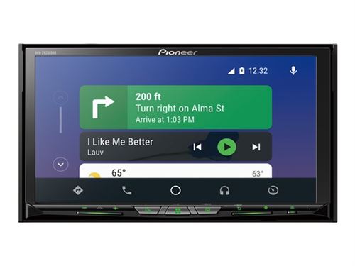 Pioneer AVH-Z9200DAB - Récepteur DVD - affichage - 7 - écran tactile - unité intégrée au tableau de bord - Double-Din - 50 Watts x 4