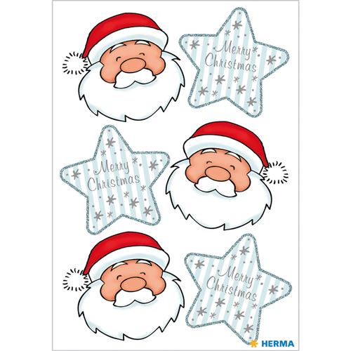 HERMA Stickers de Noël DECOR 'Père Noël'