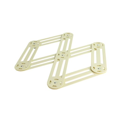 Dessous de plat étirable en inox crème 19x35 cm - Roger Orfèvre - Blanc - Inox