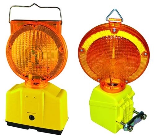 Lampe de chantier solaire clignotante automatique - TALIAPLAST - 500204