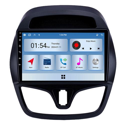 Autoradio RoverOne® Bluetooth CarPlay 2 Din 6Go RAM 128Go ROM pour Chevrolet Spark Beat 2015-2018
