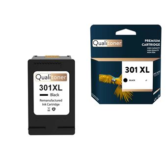 COMETE - 301 XL - Pack 2 Cartouches Made in France compatibles HP