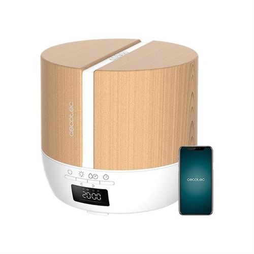 Humidificateur PureAroma 550 Connected White Woody Cecotec (500 ml)