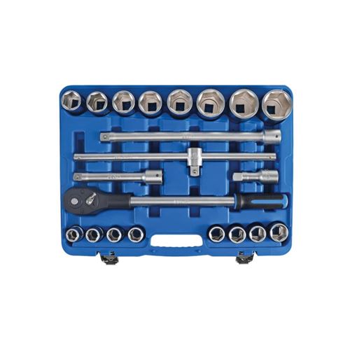 Bgs Technic Coffret De Douilles Six Pans Et Accessoires - 20 Mm (3/4) - 21 Pcs - 1207 - Image 2