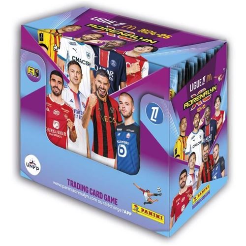 Boîte De 50 Pochettes Panini Adrenalyn Xl Ligue 1 Mcdonald