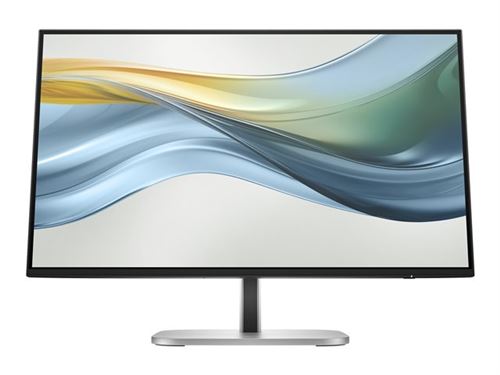 Hp 524Pu - Series 5 Pro - Écran Led - 24" (23.8" Visualisable) - 1920 X 1080 Full Hd (1080P) @ 100 Hz - Ips - 350 Cd/M² - 1500:1 - 5 Ms - Hdmi, Displayport, Usb-C - Noir De Jais, Argent Naturel Et Noir Jais (Support)