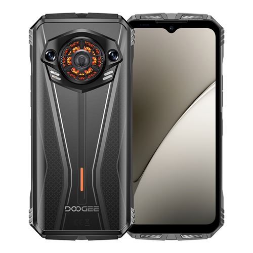 Smartphone DOOGEE S Punk Pro 6.6 20Go 512Go Android 14 Telephone Portable dual sim 4G - Argent