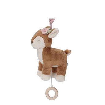 Boite a musique en peluche Faon - Fairy garden - 1